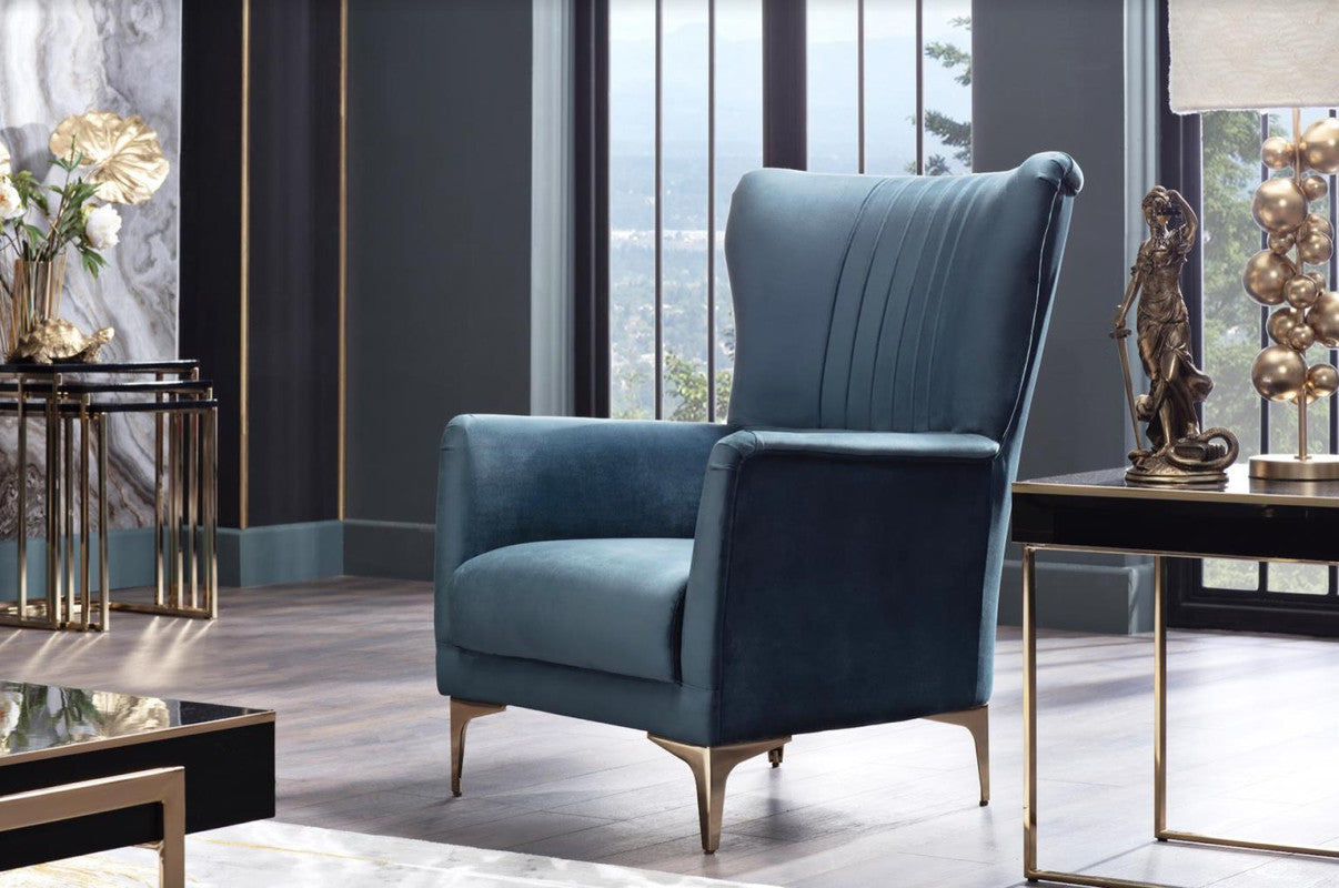 Bellona Carlino Accent Chair by Bellona (NAPOLY E.GREEN