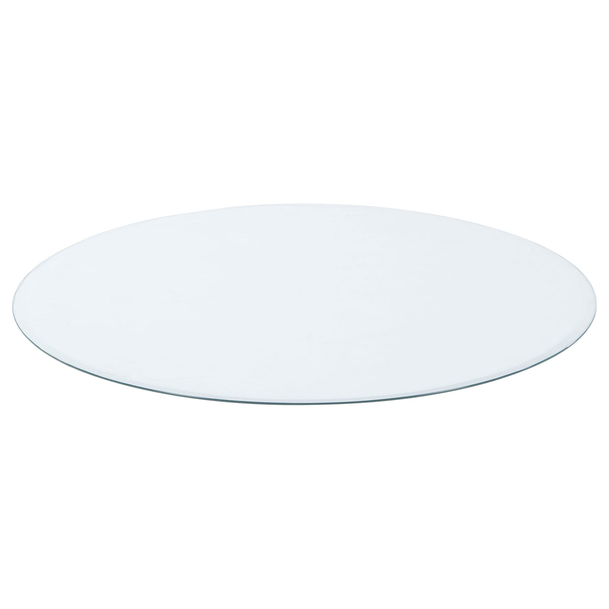 36-inch 6mm Round Clear Tempered Glass Top