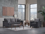 Bellona Charlotte Armchair (Beatto Anthracite) by Bellona