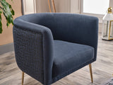 Bellona Cloak Accent Armchair by Bellona CLOAK NAVY