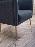 Bellona Cloak Accent Armchair by Bellona CLOAK NAVY