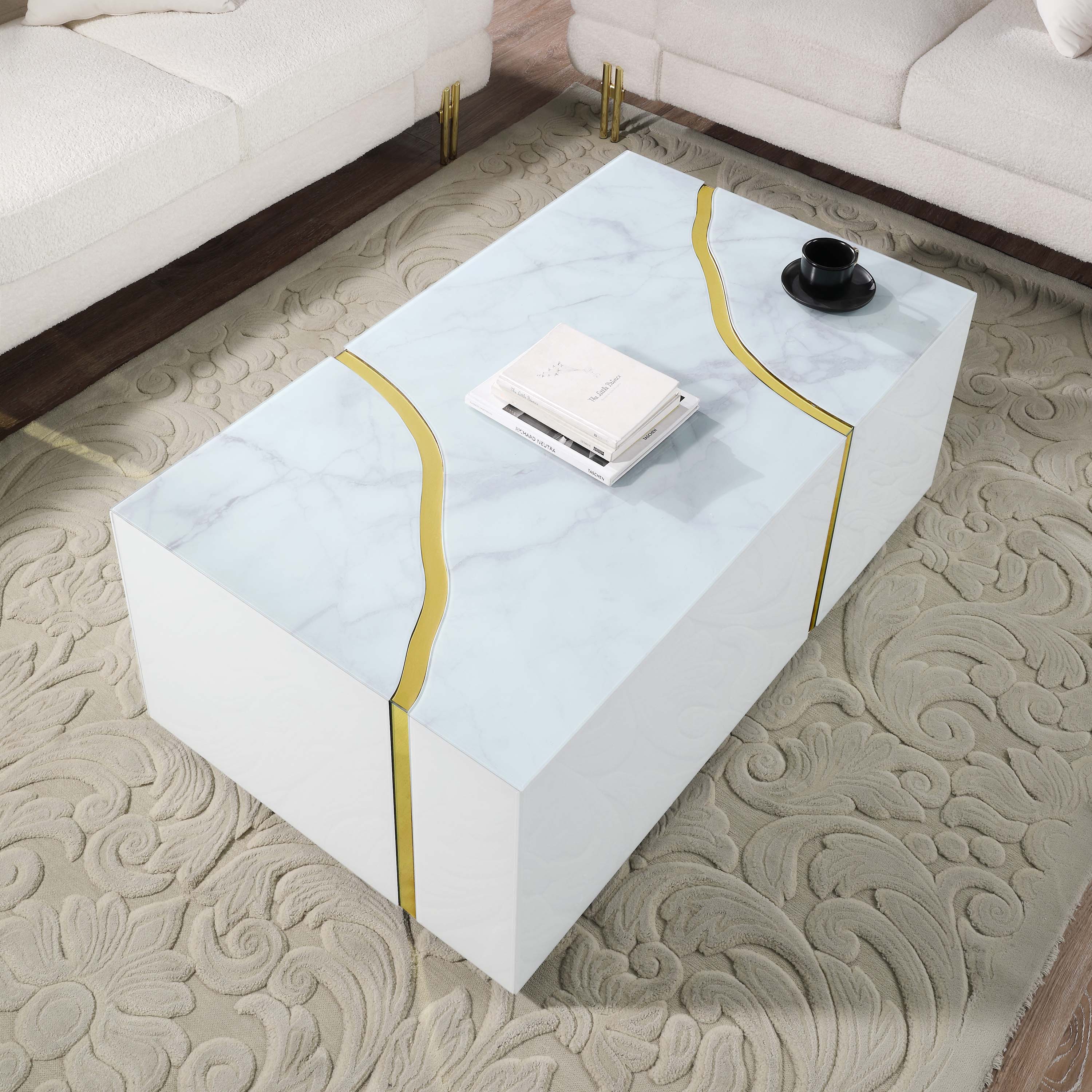 Artisan Diresta Coffee Table White