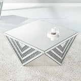 Artisan Senn Coffee Table with Mirror Top CT5001S