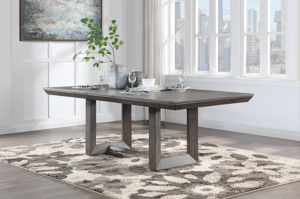 Gray Dining Table