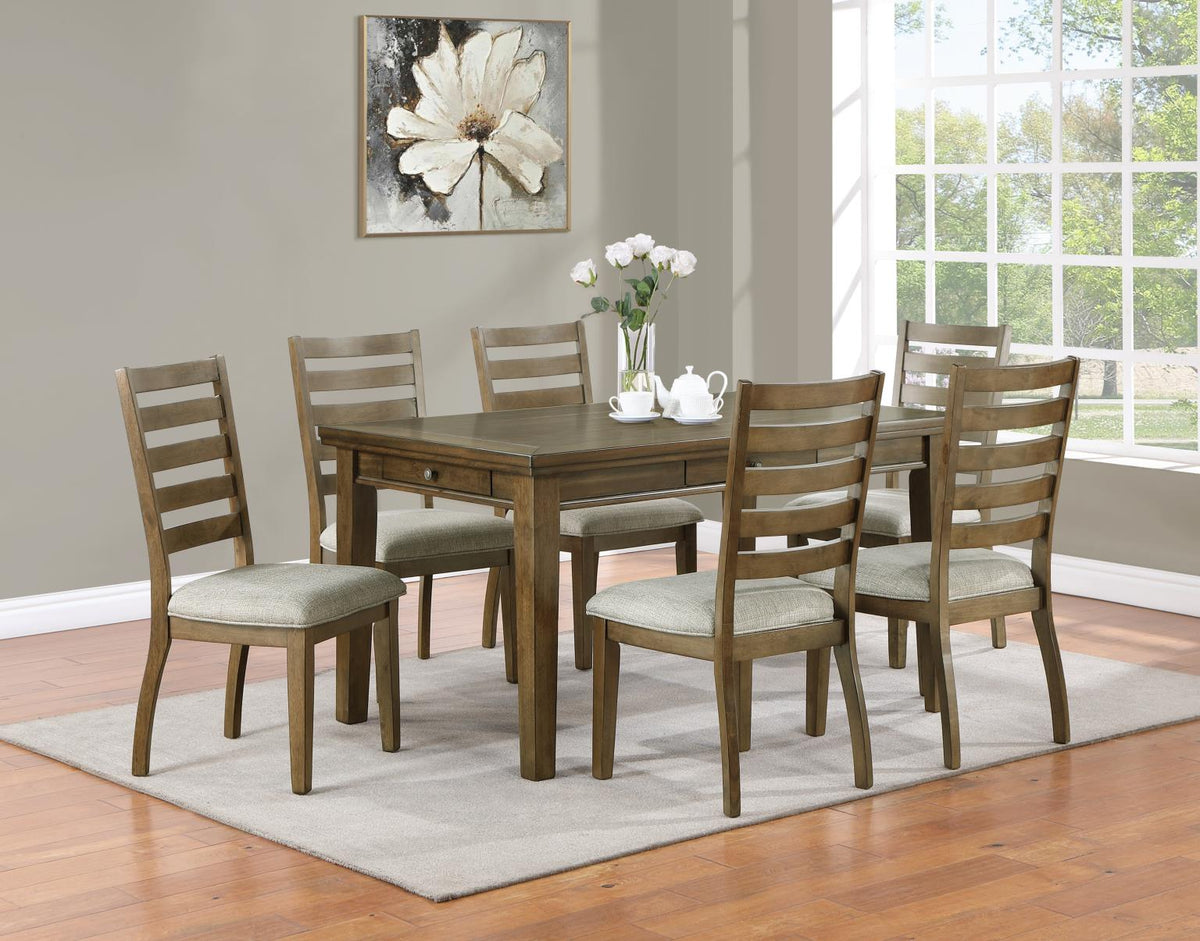 Dining Table & 4 Side Chairs