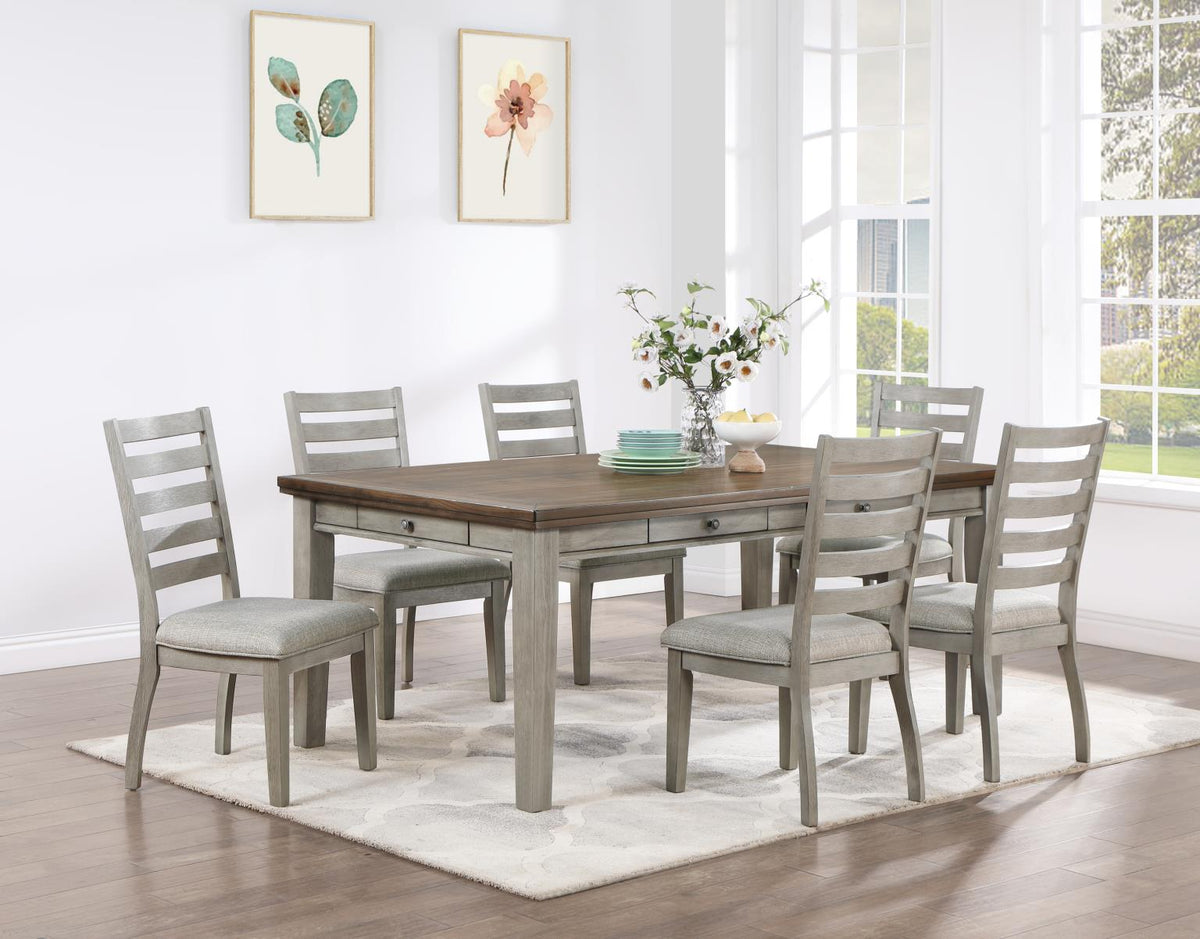 Dining Table & 4 Side Chairs