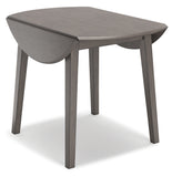 Shullden Round DRM Drop Leaf Table