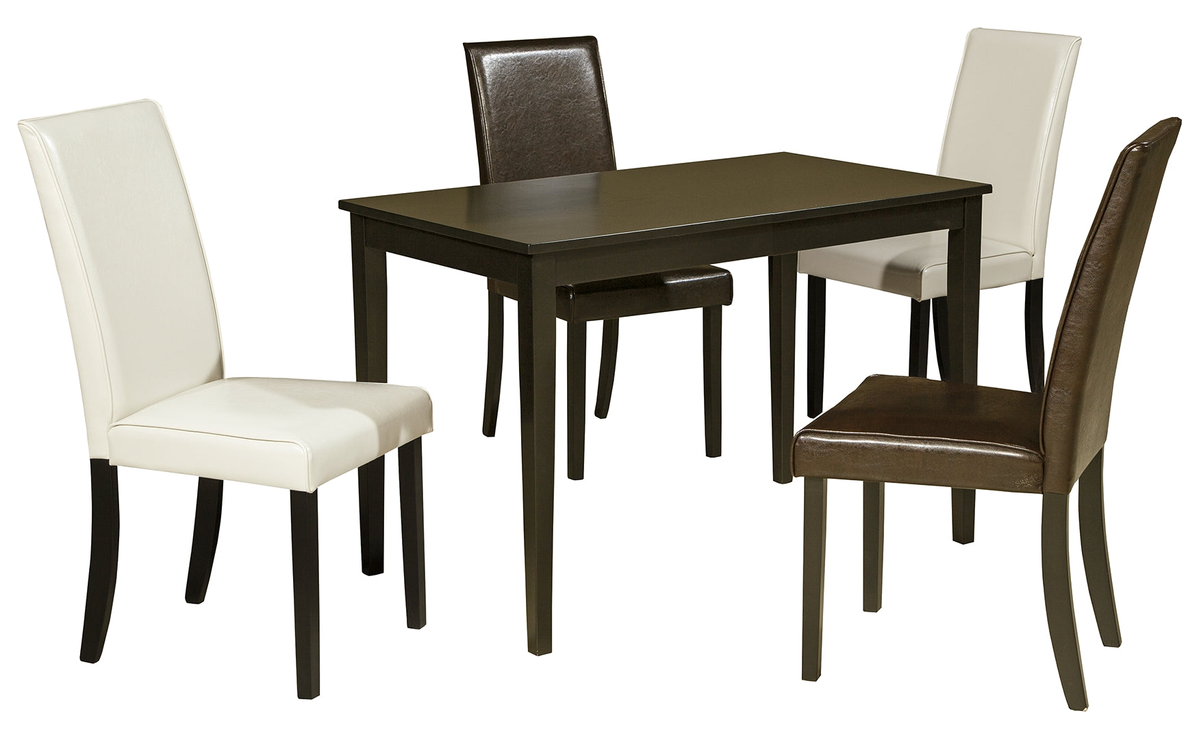 Kimonte Dining Table and 4 Chairs