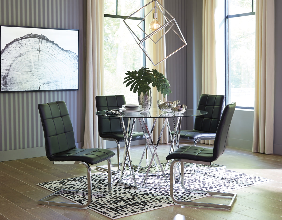 Madanere Dining Table and 4 Chairs