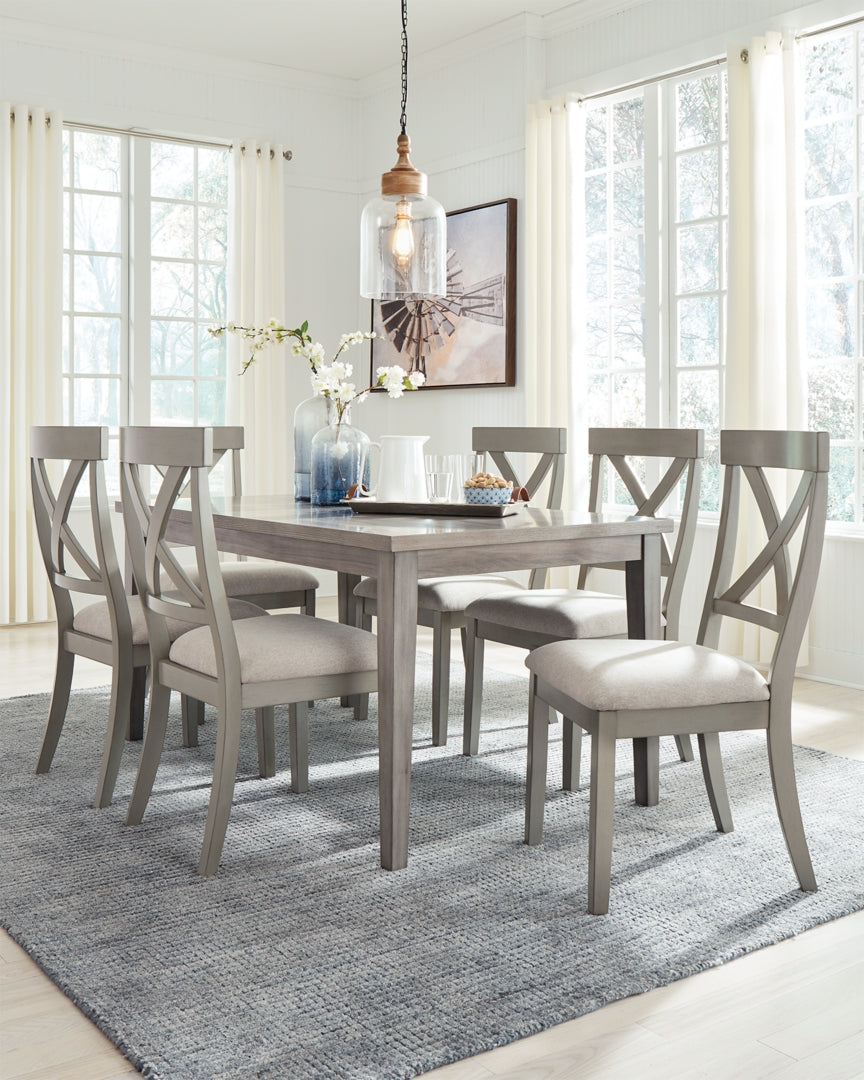 Parellen Dining Table and 6 Chairs