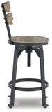 Lesterton Swivel Barstool (2/CN)