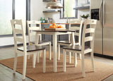 Woodanville Dining Table and 4 Chairs