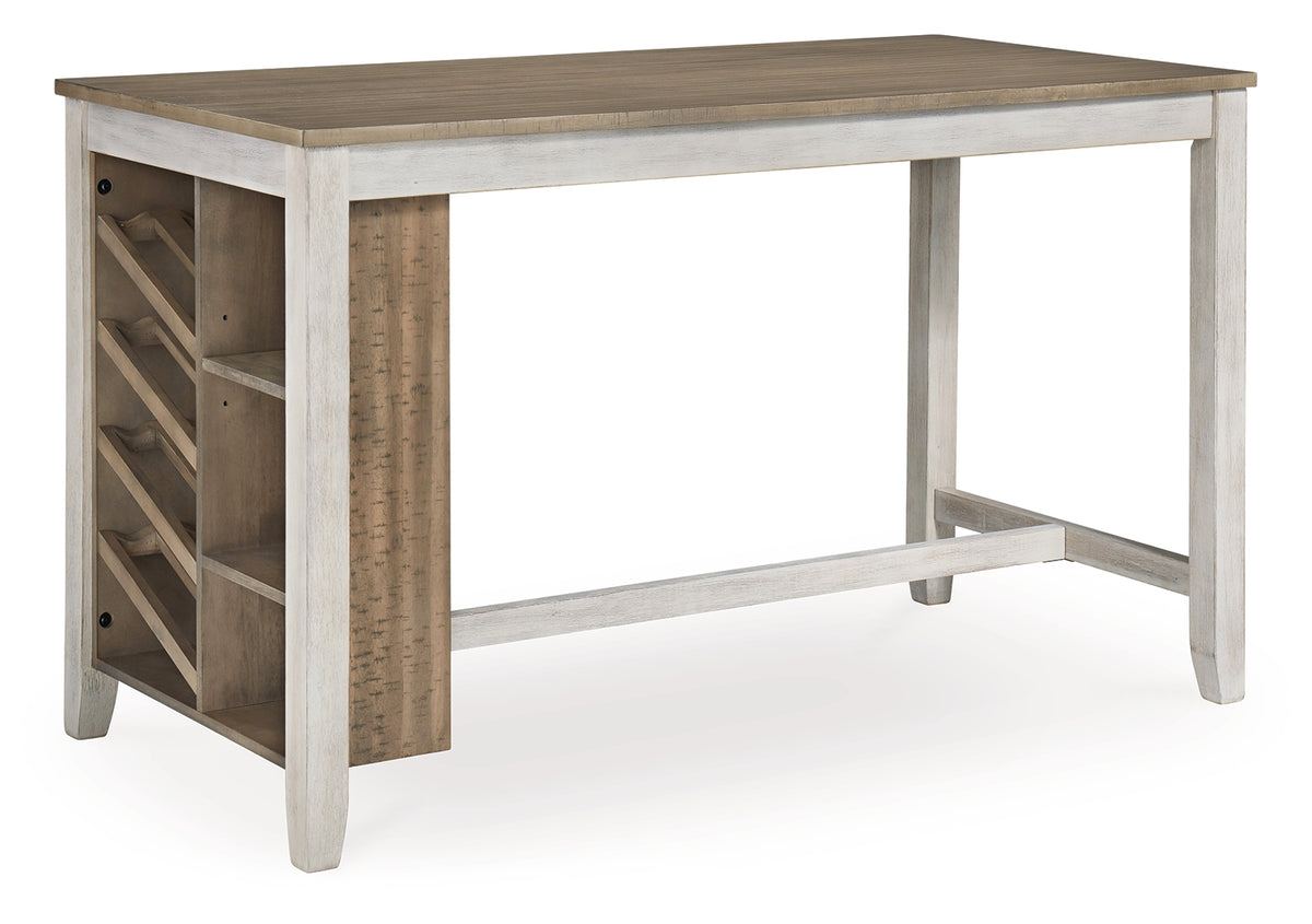 Skempton RECT Counter Table w/Storage