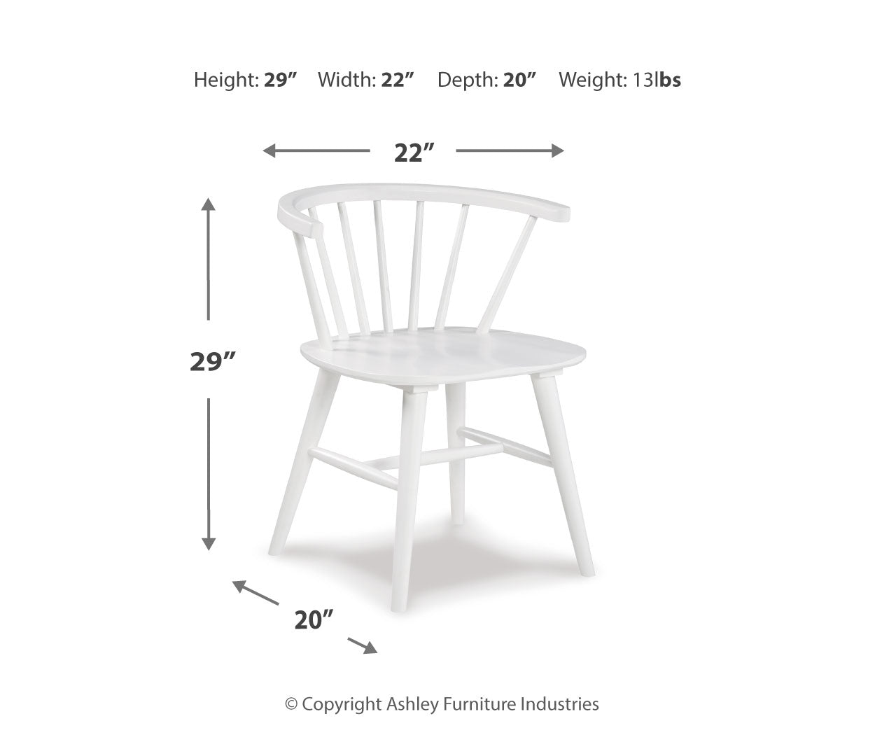 Grannen Dining Room Side Chair (2/CN)