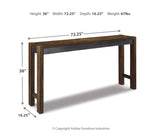 Torjin Long Counter Table