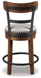 Valebeck UPH Swivel Barstool (1/CN)