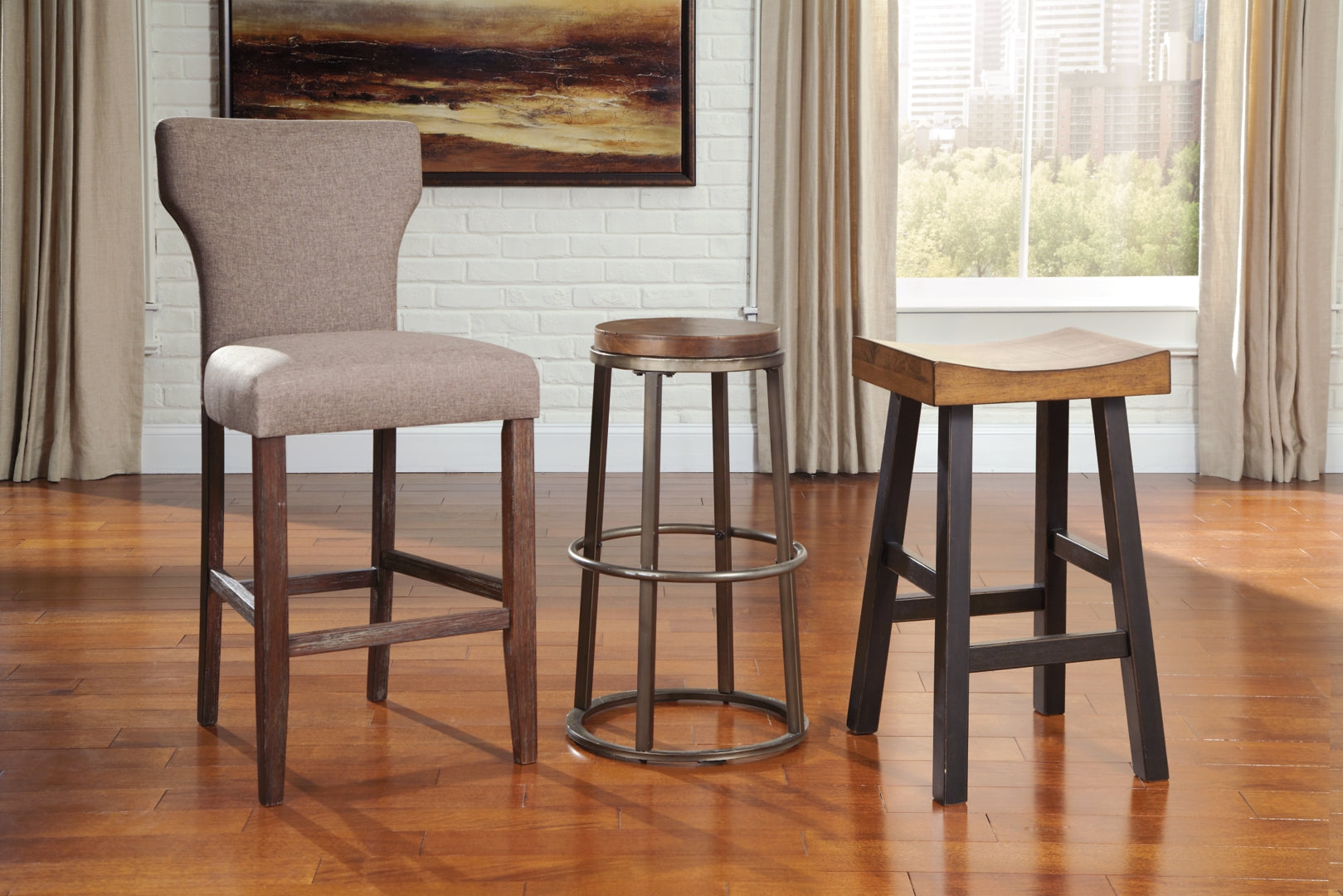 Glosco Tall Stool (2/CN)