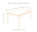 Ralene Dining Table and 8 Chairs