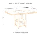 Haddigan RECT DRM Counter EXT Table