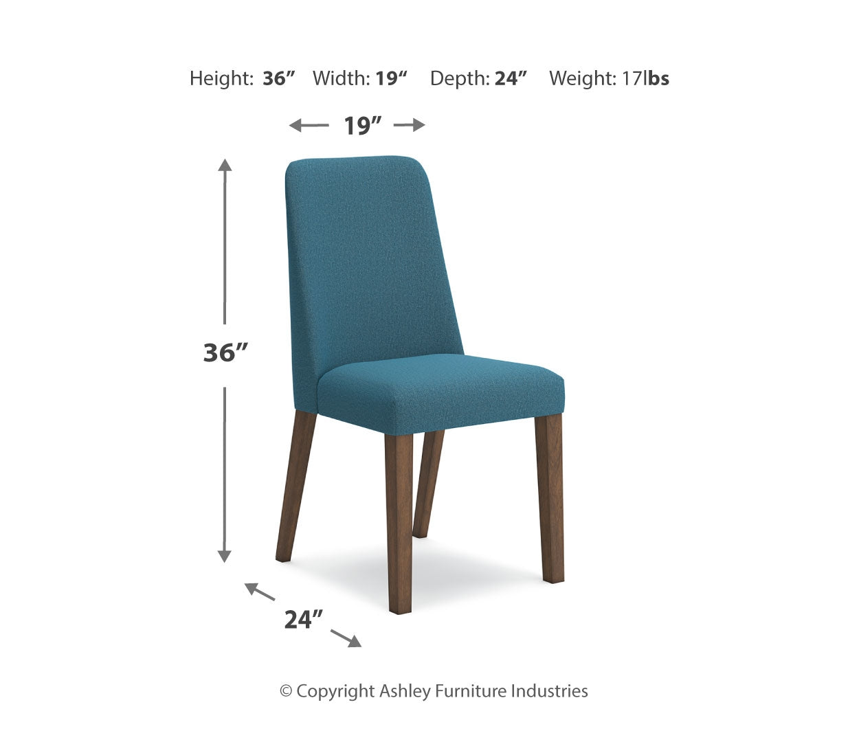 Lyncott Dining Table and 4 Chairs