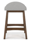 Lyncott Upholstered Barstool (2/CN)