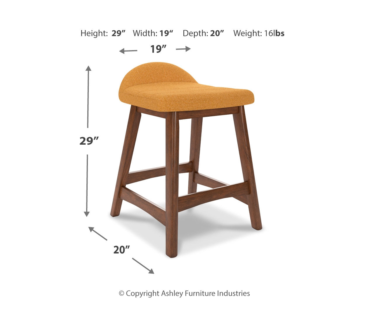 Lyncott Counter Height Dining Table and 4 Barstools