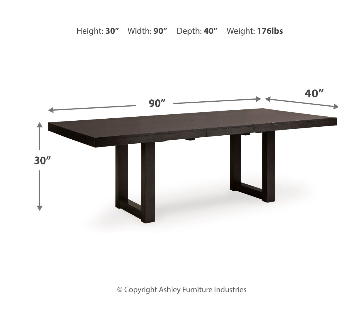 Neymorton Dining Table and 10 Chairs