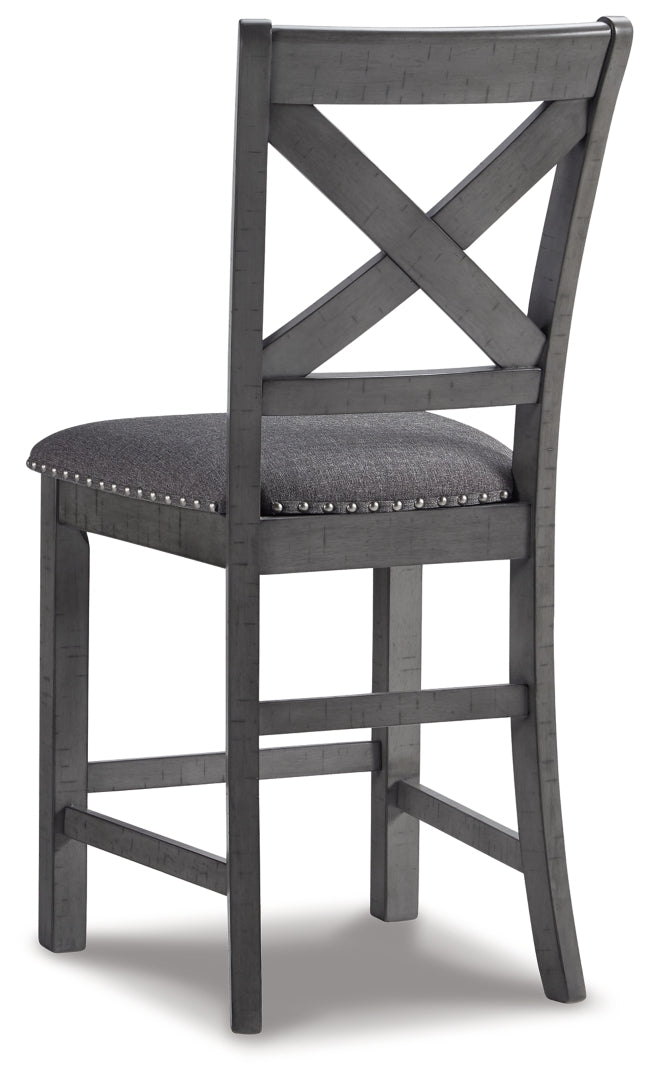 Myshanna Upholstered Barstool (2/CN)