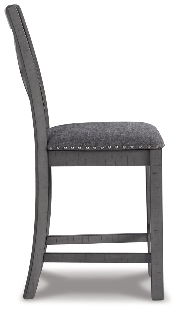 Myshanna Upholstered Barstool (2/CN)