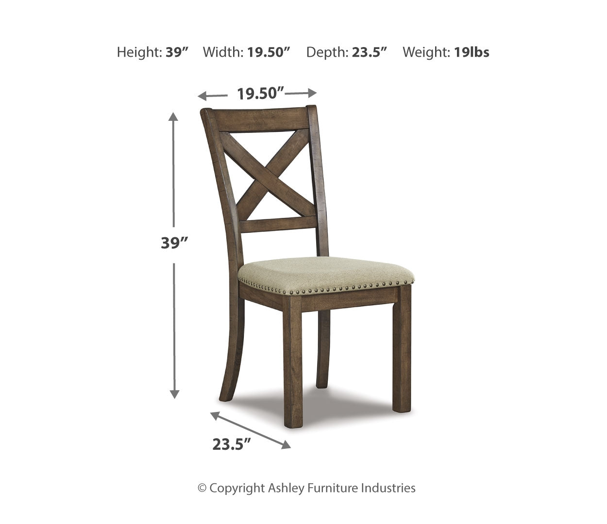 Moriville Dining UPH Side Chair (2/CN)