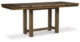 Moriville Counter Height Dining Table and 4 Barstools