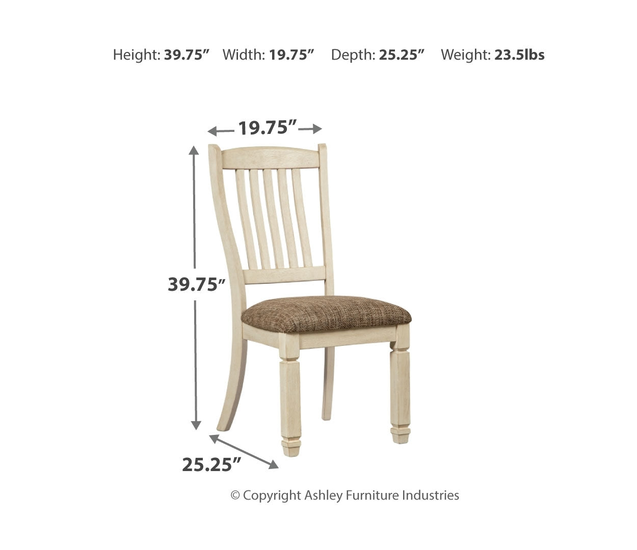 Bolanburg Dining UPH Side Chair (2/CN)