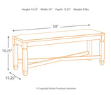 Tyler Creek Upholstered Bench