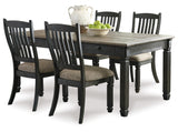 Tyler Creek Dining Table and 4 Chairs