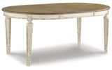 Realyn Oval Dining Room EXT Table