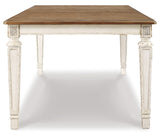 Realyn RECT Dining Room EXT Table