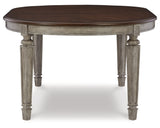 Lodenbay Oval Dining Room EXT Table