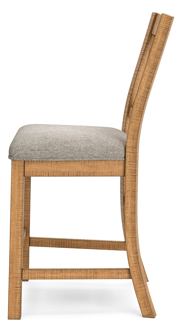 Havonplane Upholstered Barstool (2/CN)