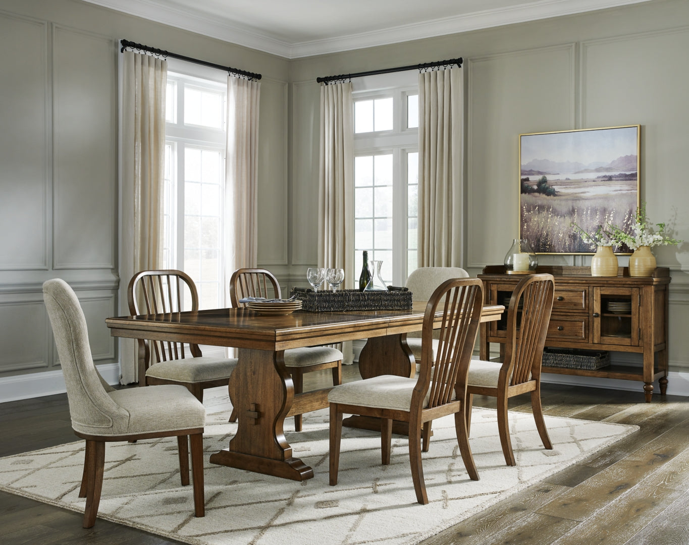 Sturlayne Dining Table and 6 Chairs