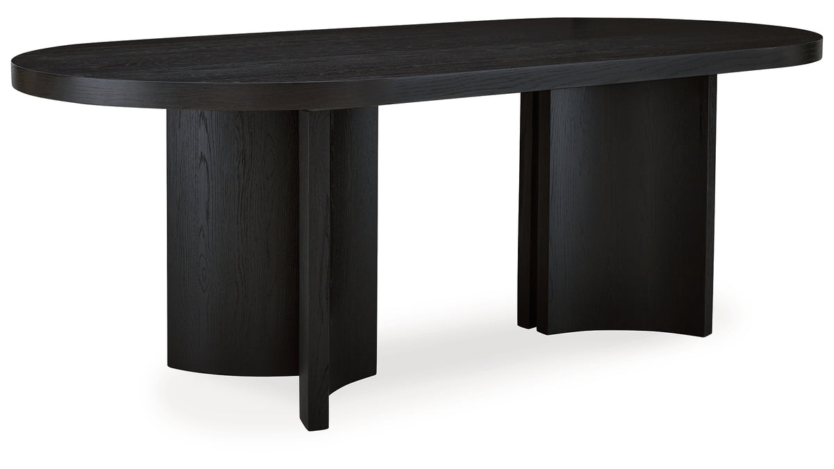 Rowanbeck Oval Dining Room Table