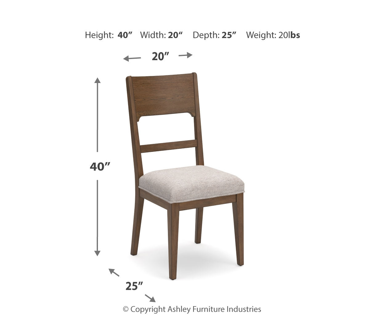 Cabalynn Dining UPH Side Chair (2/CN)