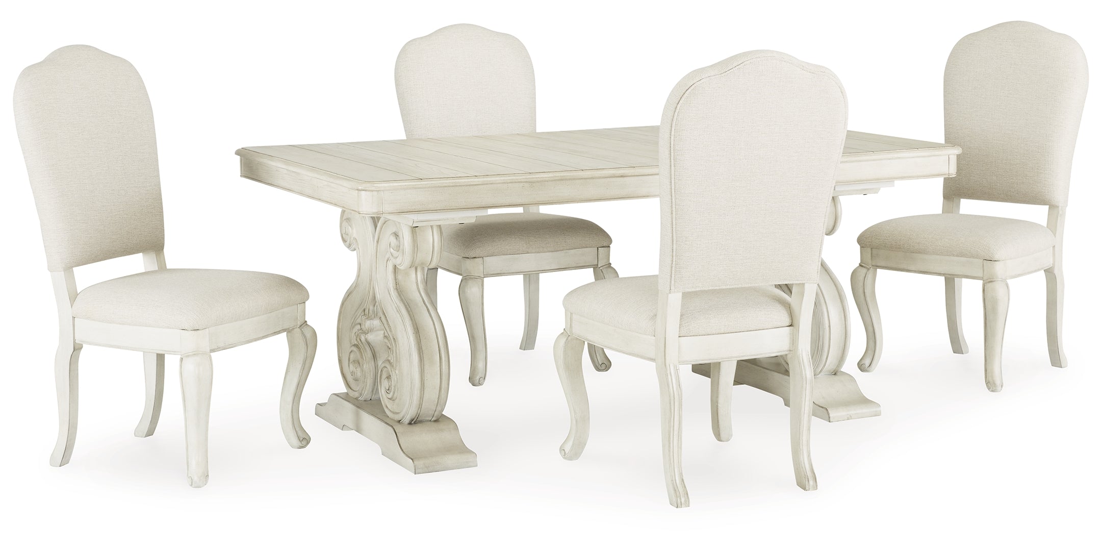 Arlendyne Dining Table and 4 Chairs