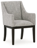 Burkhaus Dining UPH Arm Chair (2/CN)