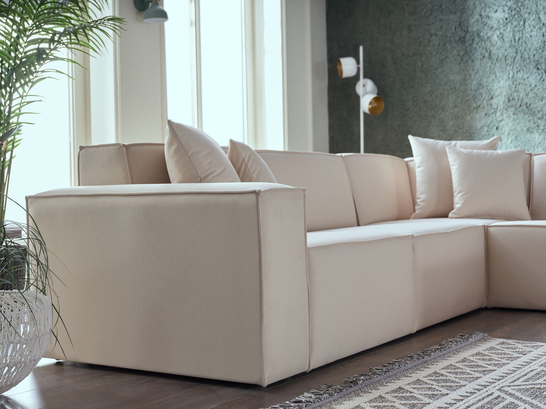 Bellona Daya Modular Sectional by Bellona MANORI EKRU 5-Piece