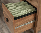 Cannery Bridge  L-Shaped Desk with 6 Storage Drawers