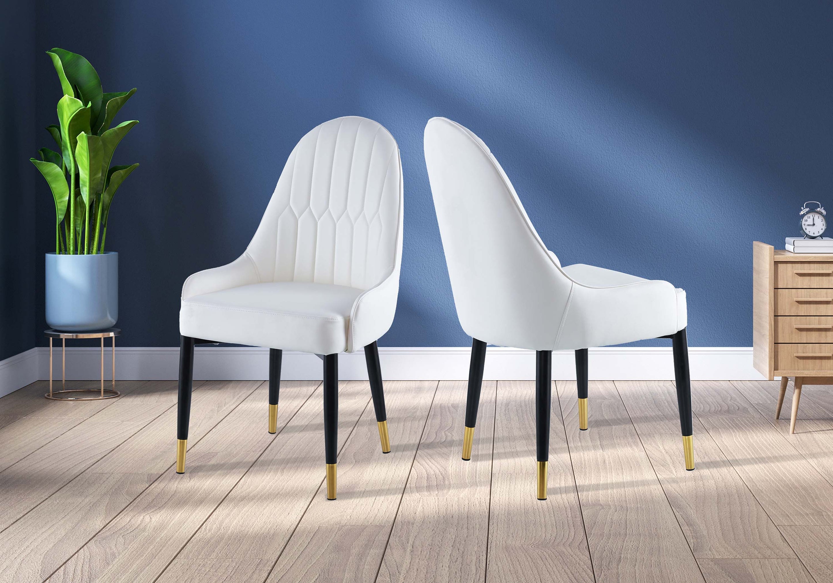 Artisan Dioselyn Dining Chairs (Set of 2) White