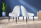 Artisan Dioselyn Dining Chairs (Set of 2) White