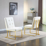 Artisan Farie Dining Chairs (Set of 2) White