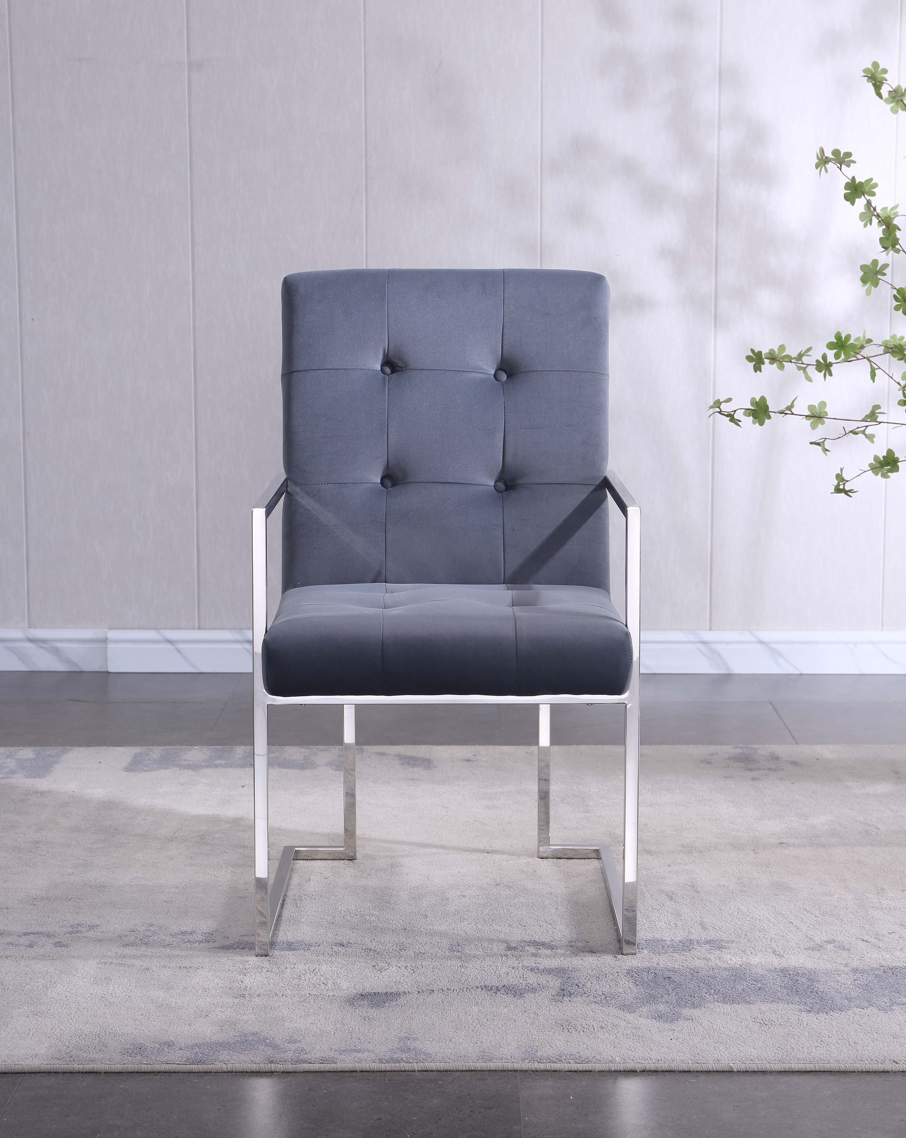 Artisan Denisia Dining Chairs Grey