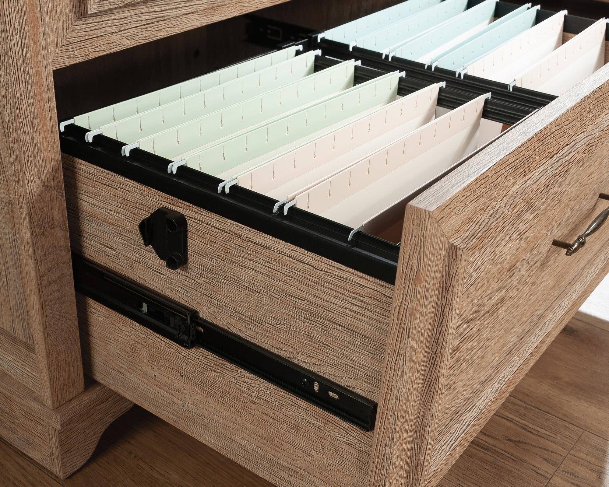 Rollingwood  2-Drawer Lateral File Cabinet in Brushed Oak